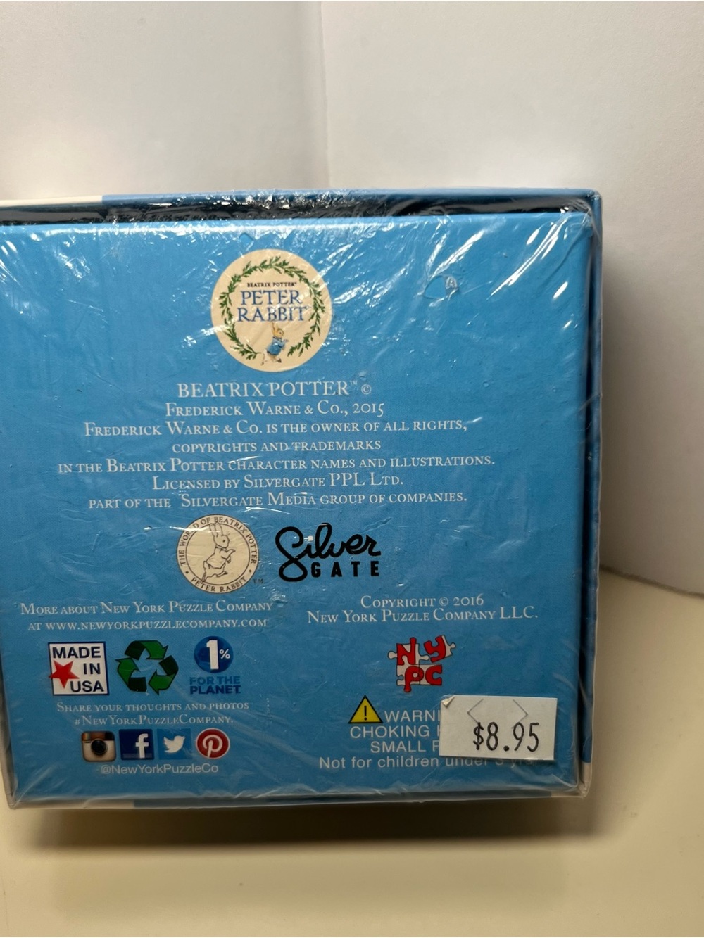 Peter Rabbit Mini Puzzle New - Picture 2 of 3
